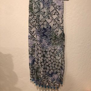 CAbi Pom Pom scarf